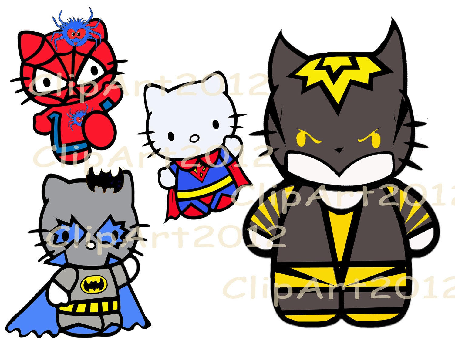Superhero Hello Kitty