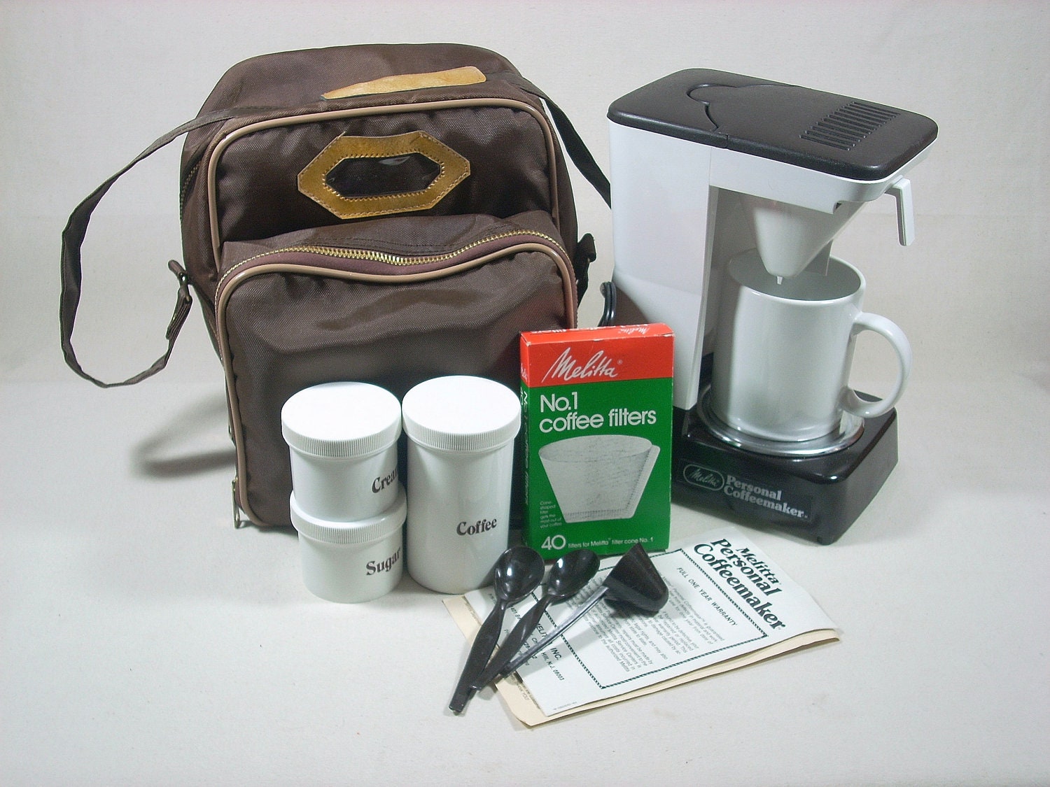 Vintage Melitta Personal Coffee Maker by KathrynsThisandThat