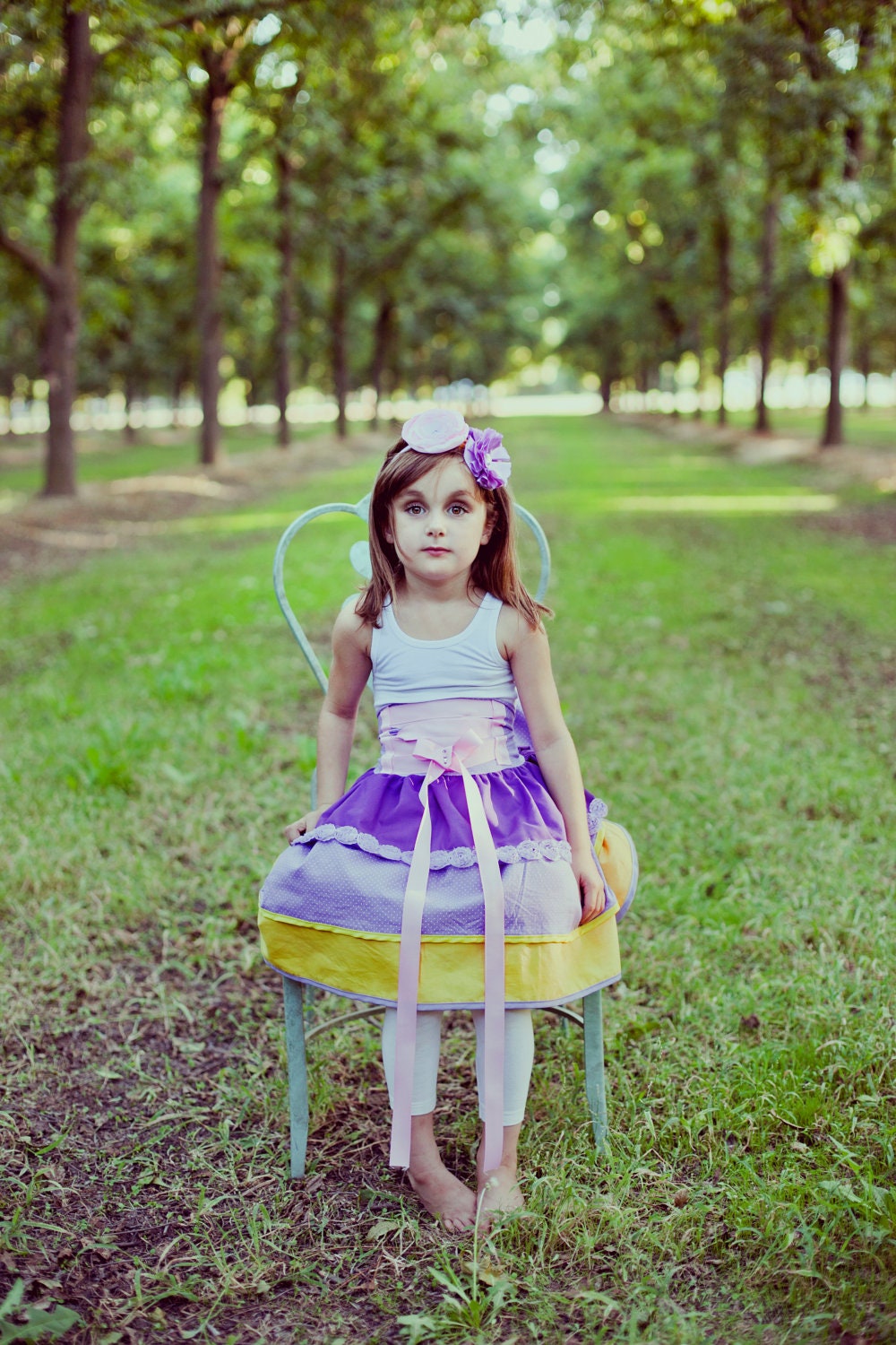 Disney's Rapunzel Inspired girls Dress-Up costume Apron