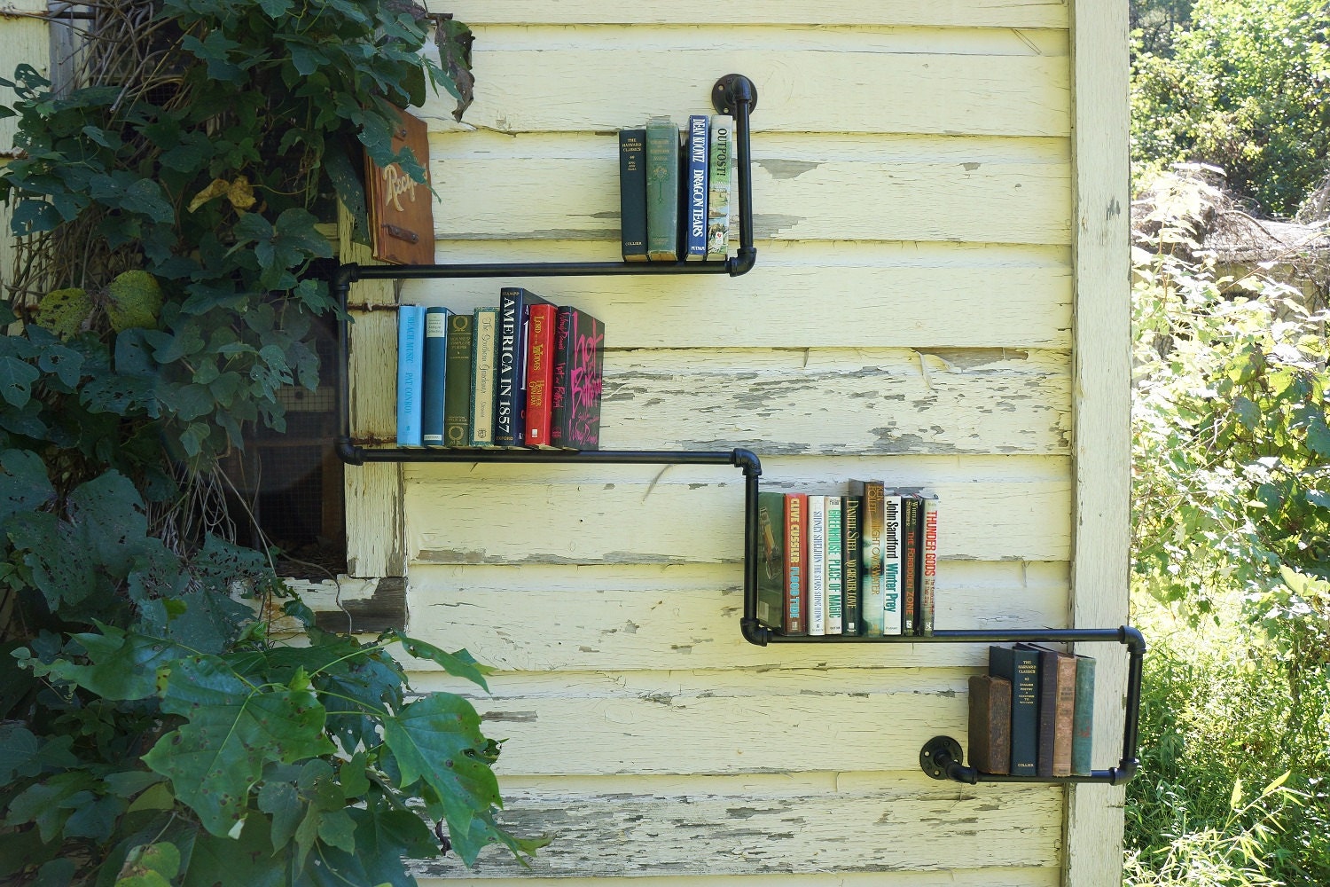 Iron Book Shelf