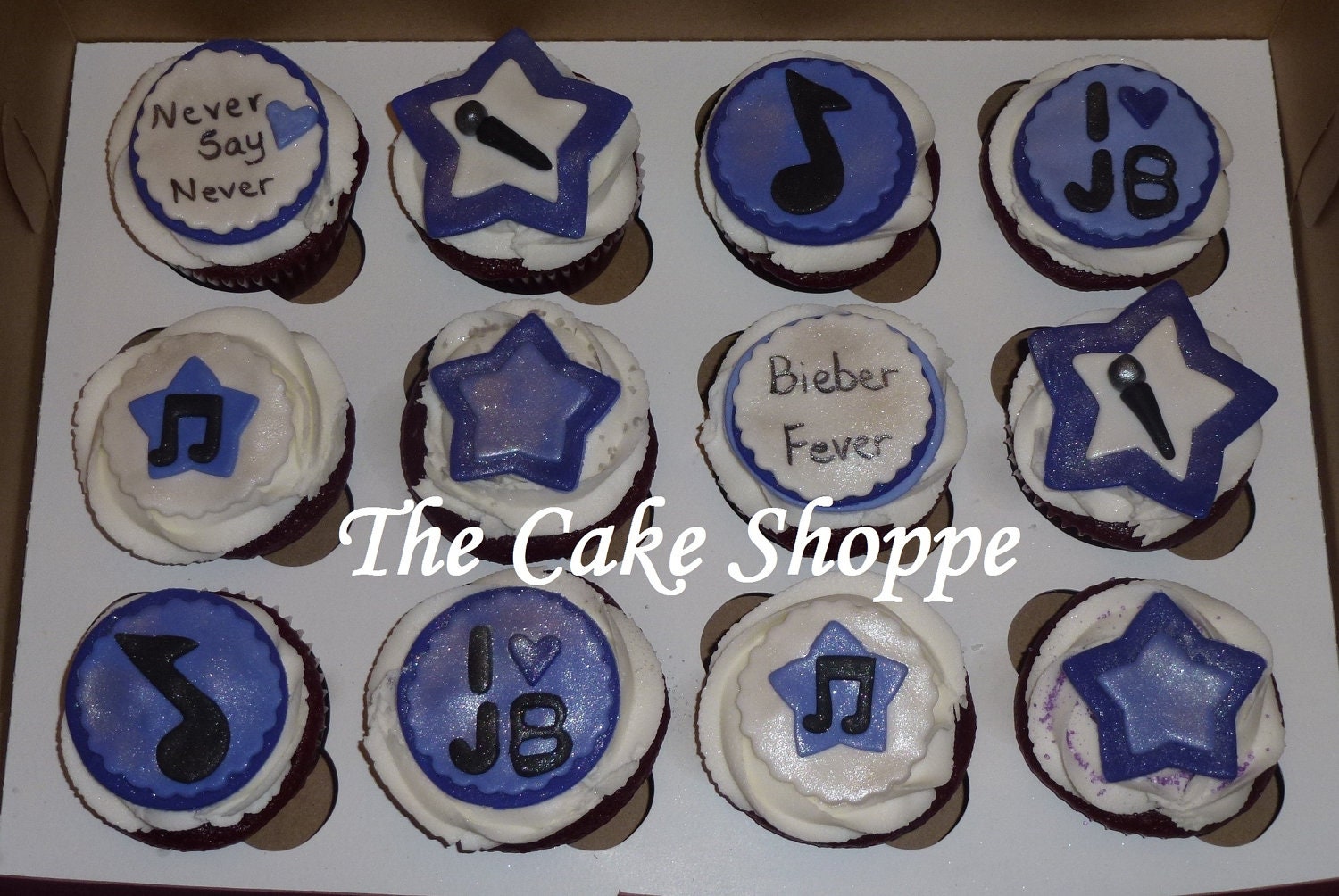 Justin Bieber Cupcakes