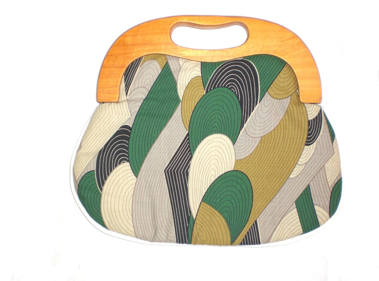 Ocean waves Bermuda Bag