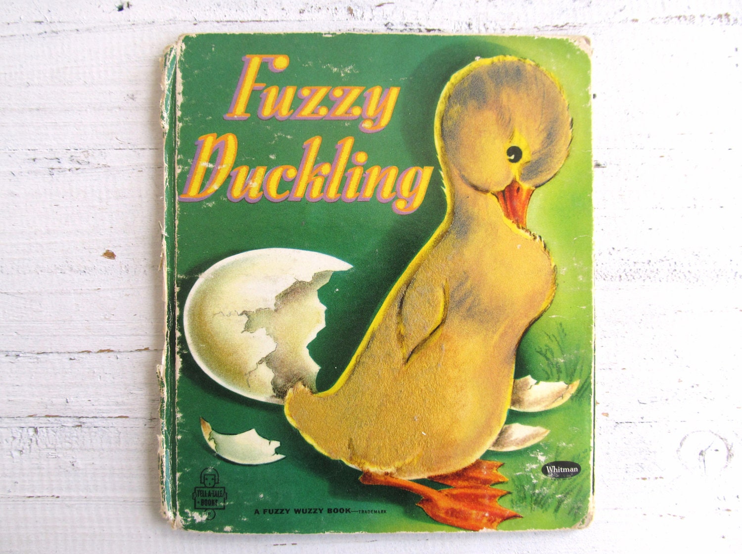 Vintage 1950's Children's Book- Fuzzy Duckling