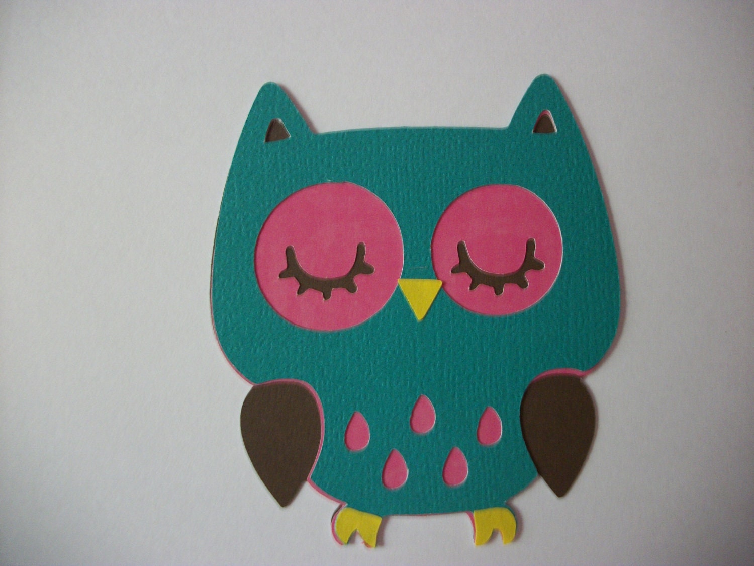 owl die cut