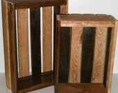 Crates- Stackable 2 toned