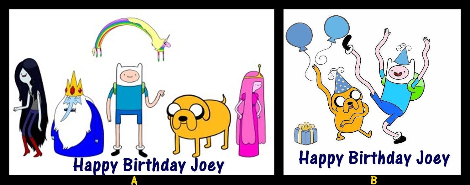 adventure time edible image cake topper Il_170x135