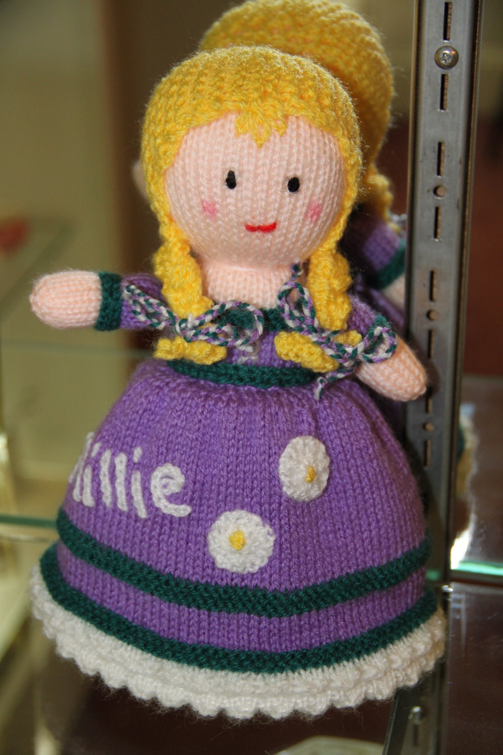 Topsy Turvy Hand Knit Doll Plush Toy OOAK - Made in England - Handmade  Doll - Gift