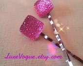 Limited Edition Bobby Pin Sparkle Series - Pink Sparkle