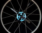 Upcycled Bike Wheel Clock