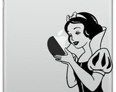 For iPad Mini Funny Humor Decal Sticker Snow white