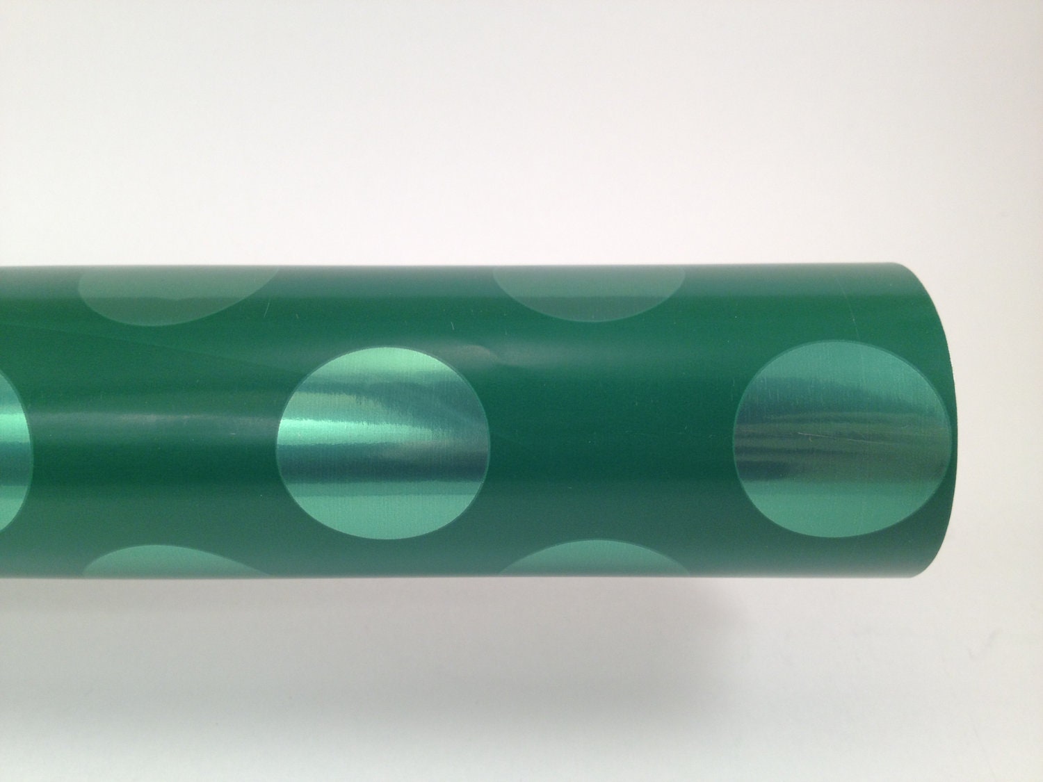 Green Metallic Dot Wrapping Paper Roll - 30"x24' - Perfect for Holiday, Christmas Gifts