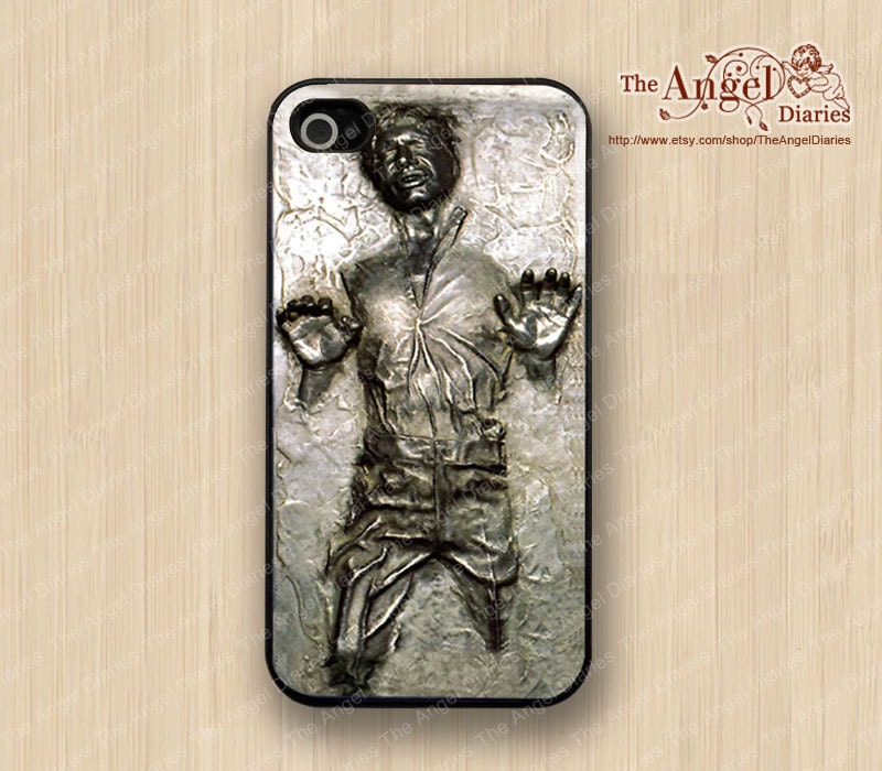 Han Solo Carbonite  iPhone 4 Case, iPhone 4s Case, iPhone 4 Hard Plastic Case, Personalized iPhone Case