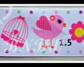 1.5 Sweet Tweets Valentine's Day on White Ribbon Il_170x135