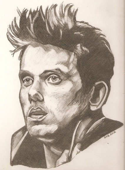 john mayer drawing