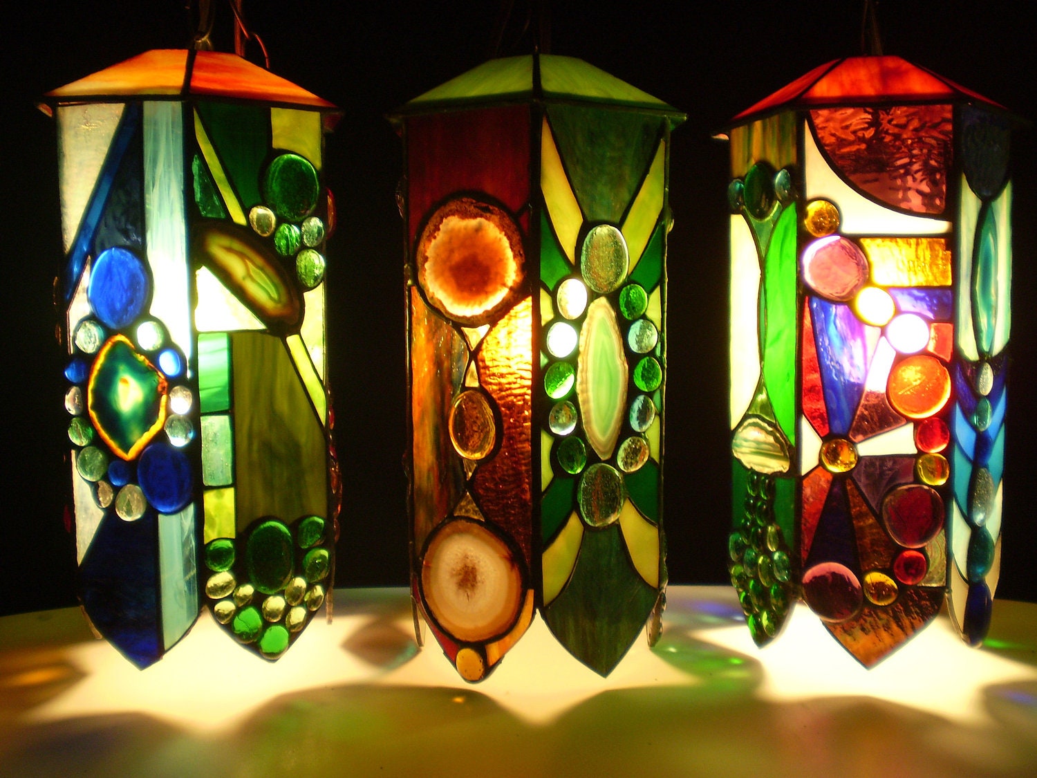 Agate Pendant Lamp