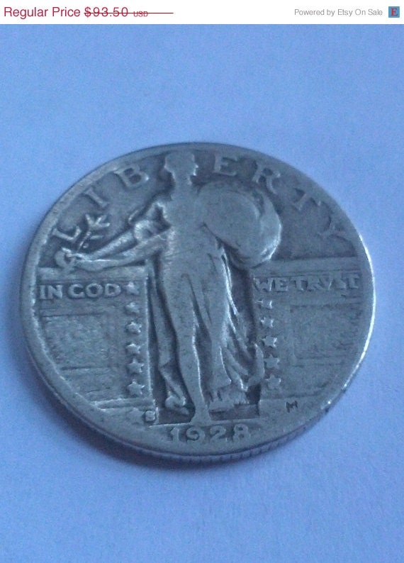 10 1920s standing liberty quarters, all full dates VG-F