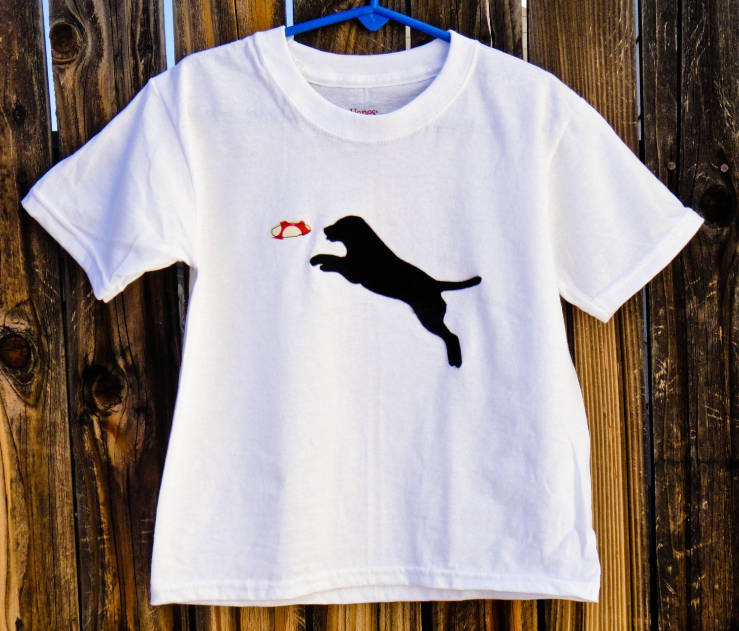 Labrador frisbee t shirt, Fun Boys tee, Spring Summer Fall, a boy and his dog, Baby Toddler Boy, 3m 6m 12m 2T 3T 4T 5 6 7 8