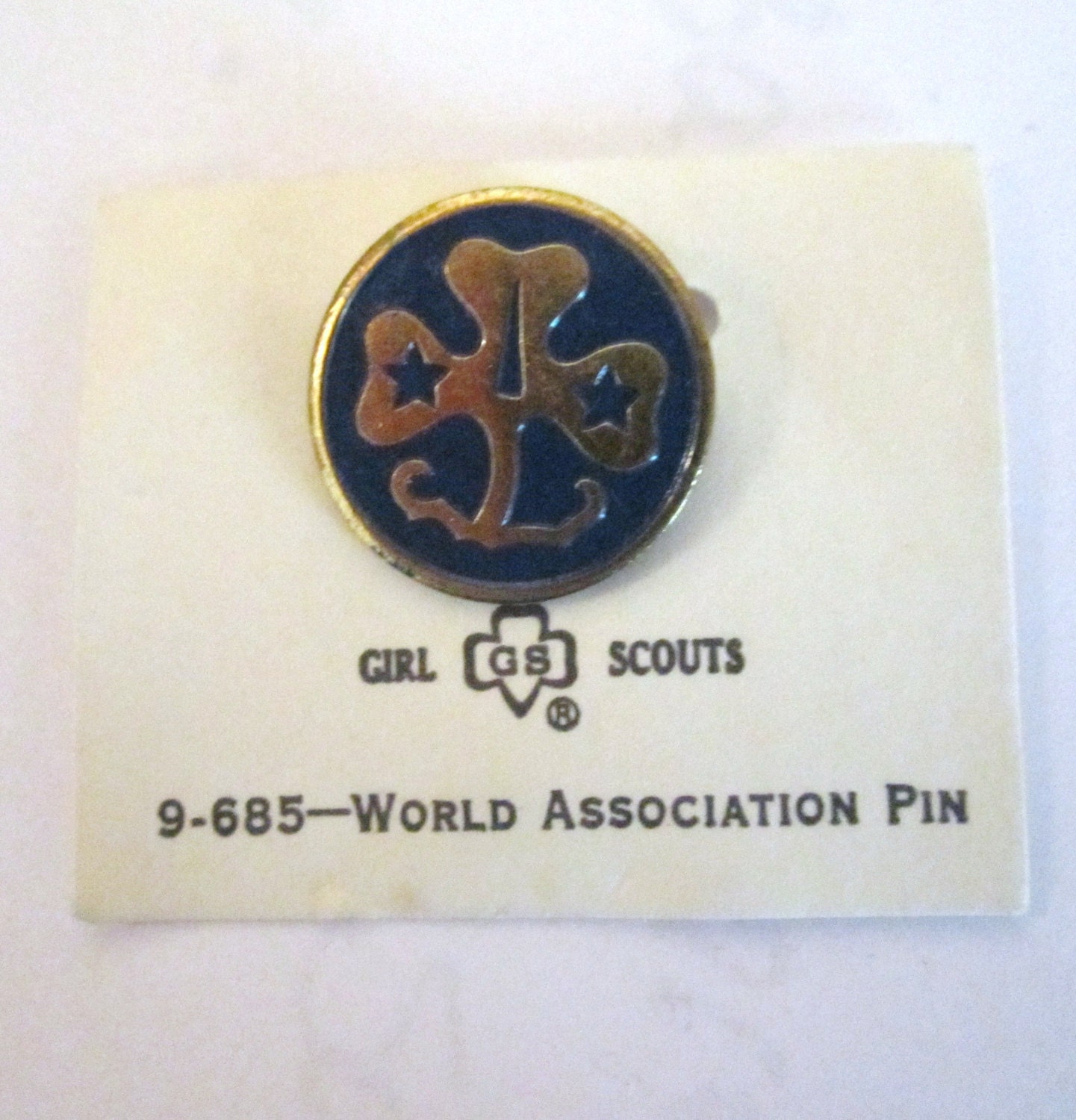 Vintage Girl Scout World Association WAAGS by AllThingsGirlScout