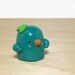 Teal Green Bird Figurine