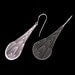 Dichotomous earrings - stainless steel