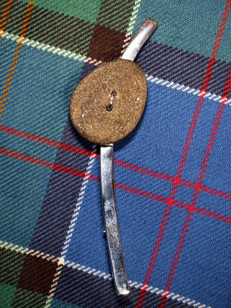 AUCHMITHY  - Silver Kilt Pin or Brooch