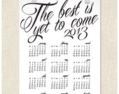 2013 Calendar Poster Wall Calendar - JustAnotherDay