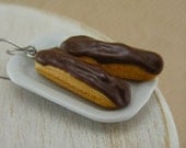 Chocolate Eclair Earrings