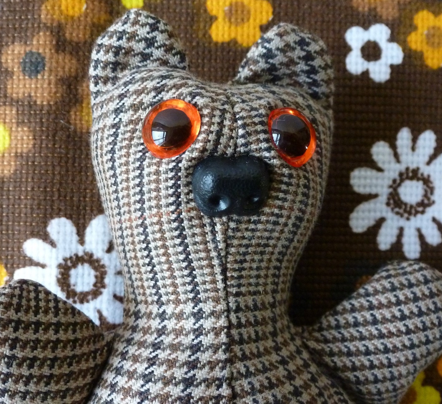 Baby Bear in Check Suiting