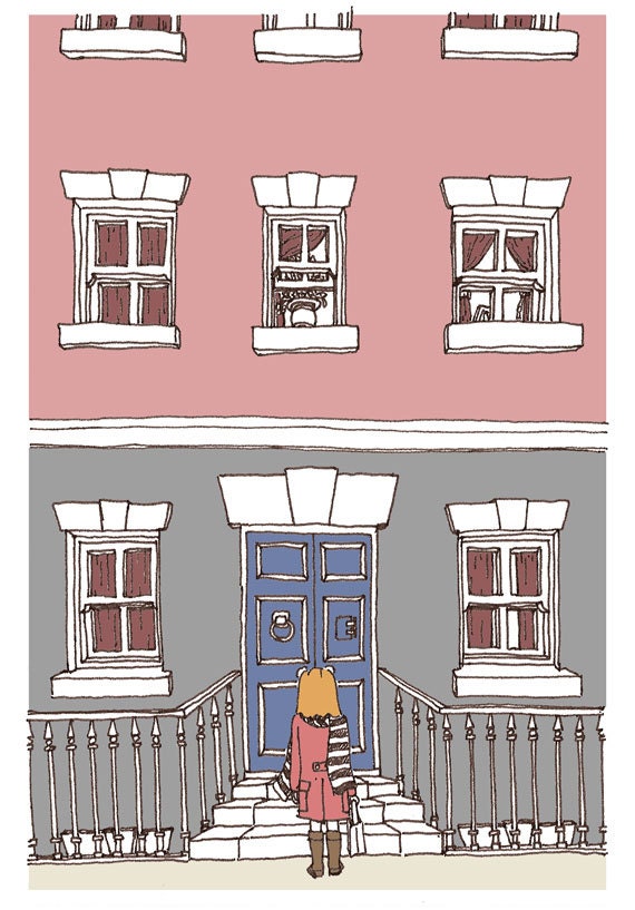 The Big House - Digital Print / Wall Art / Illustration