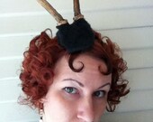 Roe Deer Antler Headband - Black Forest Faun Fawn Halloween Costume