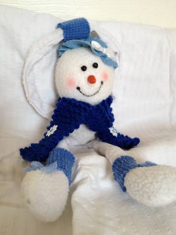 Snowman door decoration