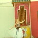 Striped Party Dress with Tulle Skirt - Cirque by Ouma