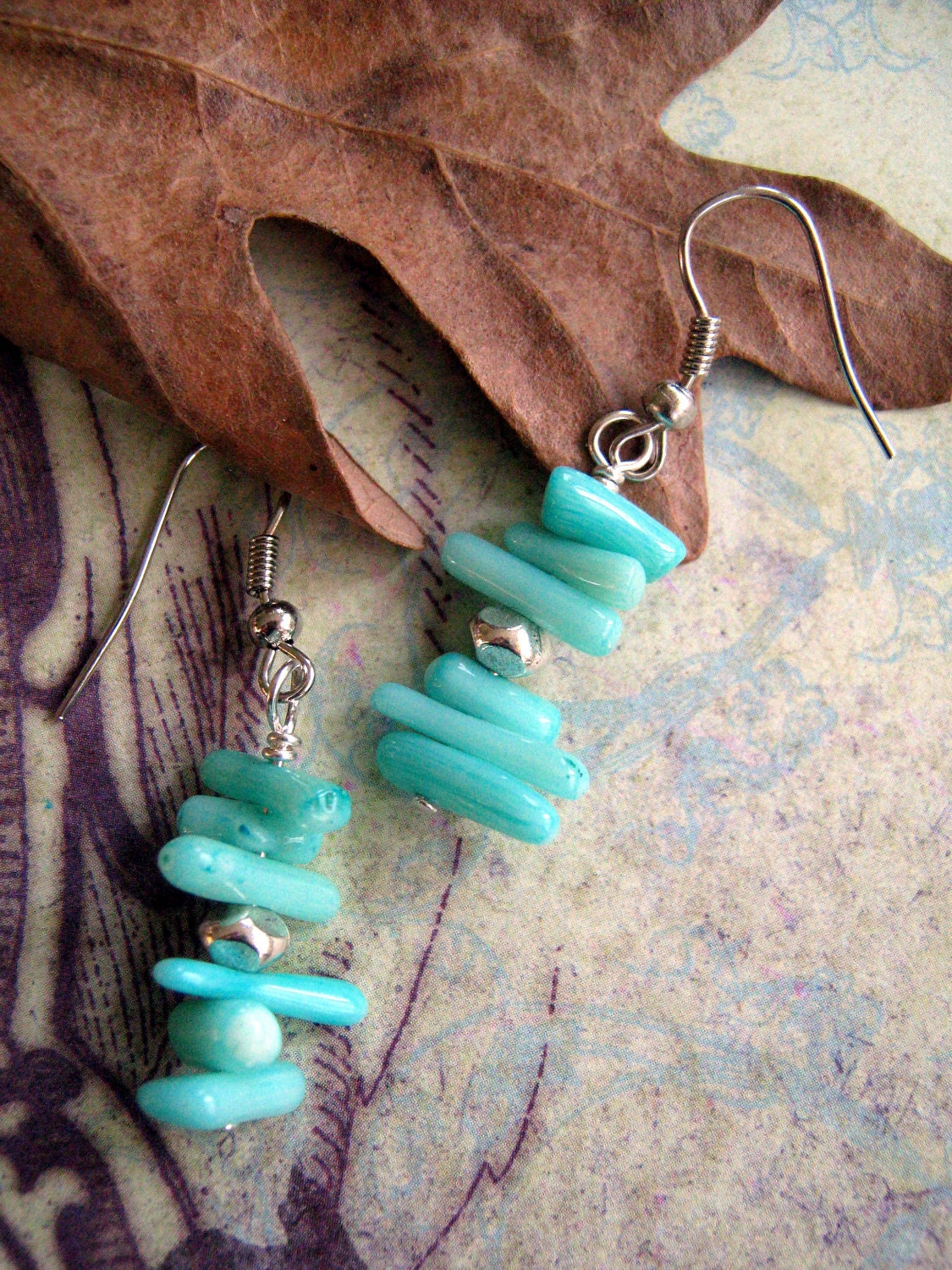 under the sea . earrings