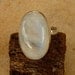 Moonstone statement Ring, Gemstone Ring, Cocktail ring, Sterling silver Ring,Size 8.5