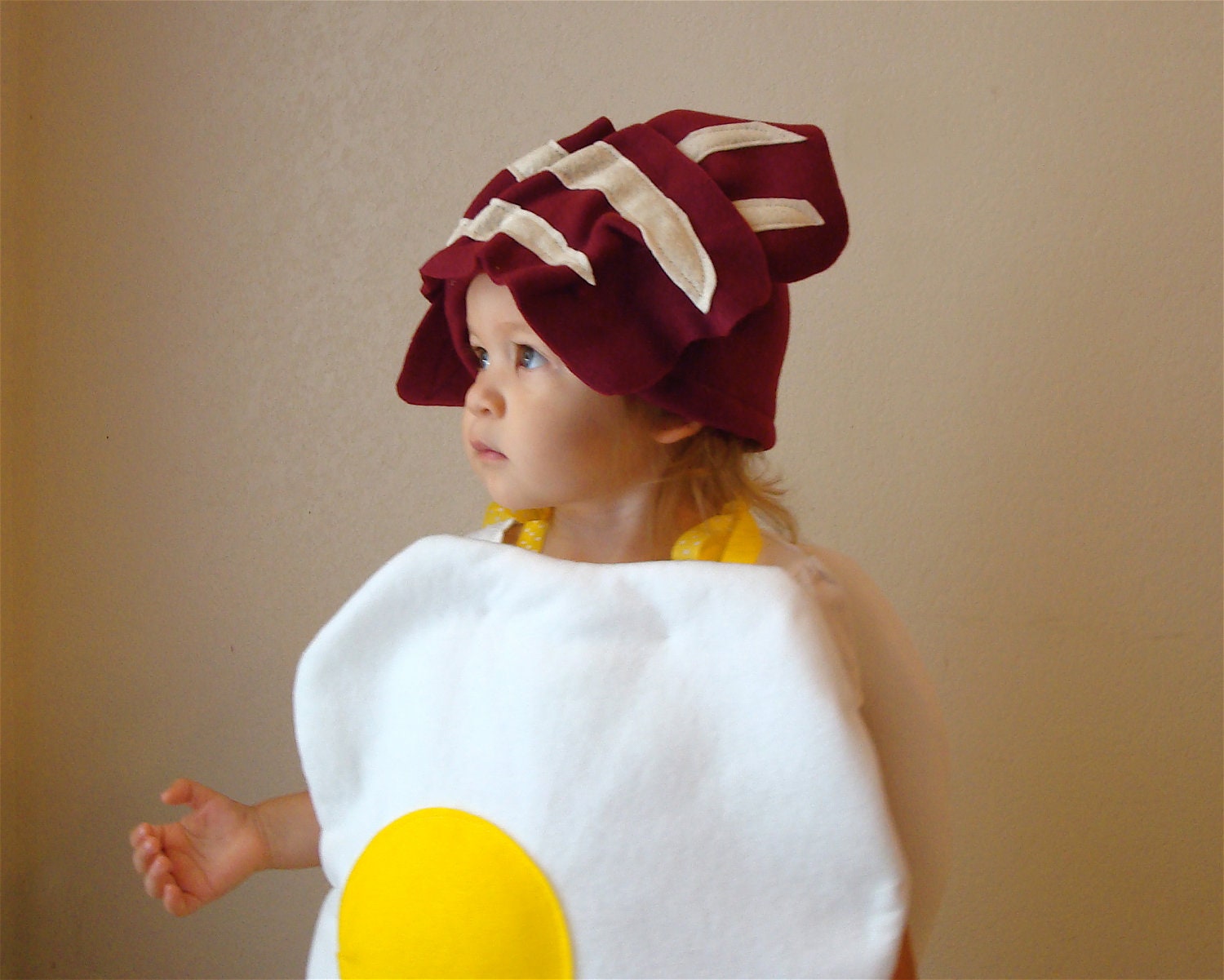 Kids Costume Childrens Costume Halloween Costume Egg Bacon