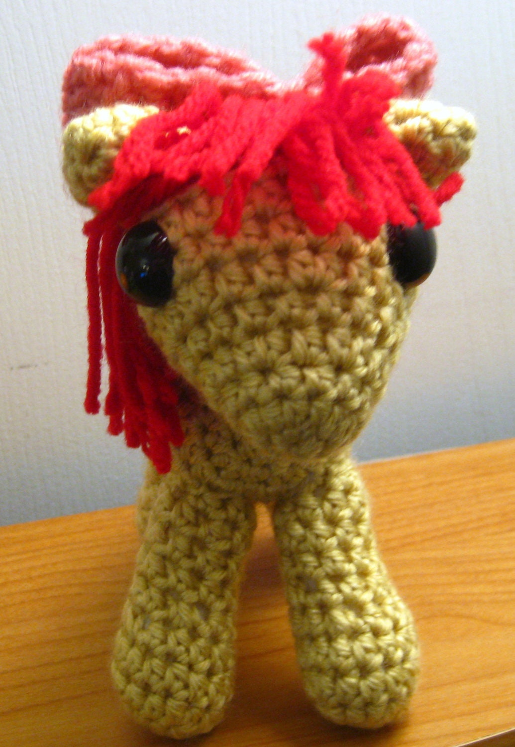 Apple Bloom - My Little Pony Friendship is Magic Amigurumi Crocheted MLP Plush Doll