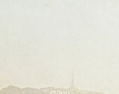 Hollywood Hills, Hollywood Sign, California Photography, Autumn Decor, Sepia - Run For the Hills (8x10) Fine Art Print
