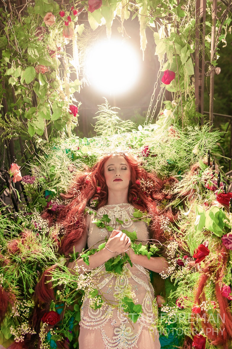 Aurora (part of the Sleeping Beauty Series) fashion photography photographic art print 8x12 couture  model sexy