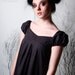 Tunic, Tunic Top, Tunic Black, Goth Loli, Punk Loli, Blouse, Shirt, Mini Dress--Custom Made--