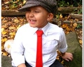Boys Tie - Baby Tie - Toddler Tie Wool Felt  Pick Your Color