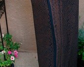 Rich Brown and Black Sarong Mens Sarong Beach Sarong Batik Pareo Surf Clothes Beachwear Cover Up Burning Man Playa Festival Clothing