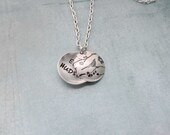 Sterling Silver Open Locket Bird Necklace Mother Daughter Sister Friend Wife Secret Message