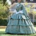 Civil War Era Silk Gown
