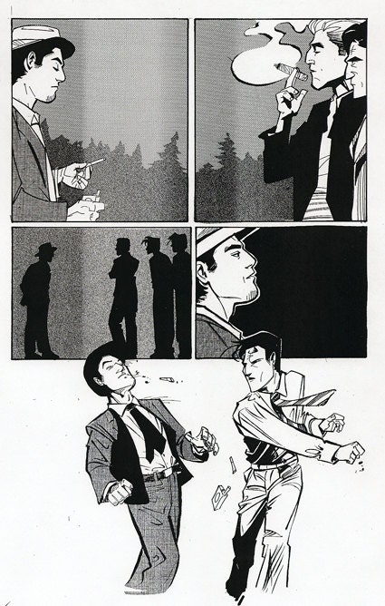 Original comic book art: "You Have Killed Me" (Oni Press) page 95 by Joëlle Jones