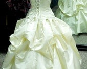 The Secret Boutique Bustle Gown Prom Alternative Wedding Dress