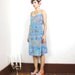 90s Seaside Elephant Print Batik Sun Dress (L/XL) Reserved