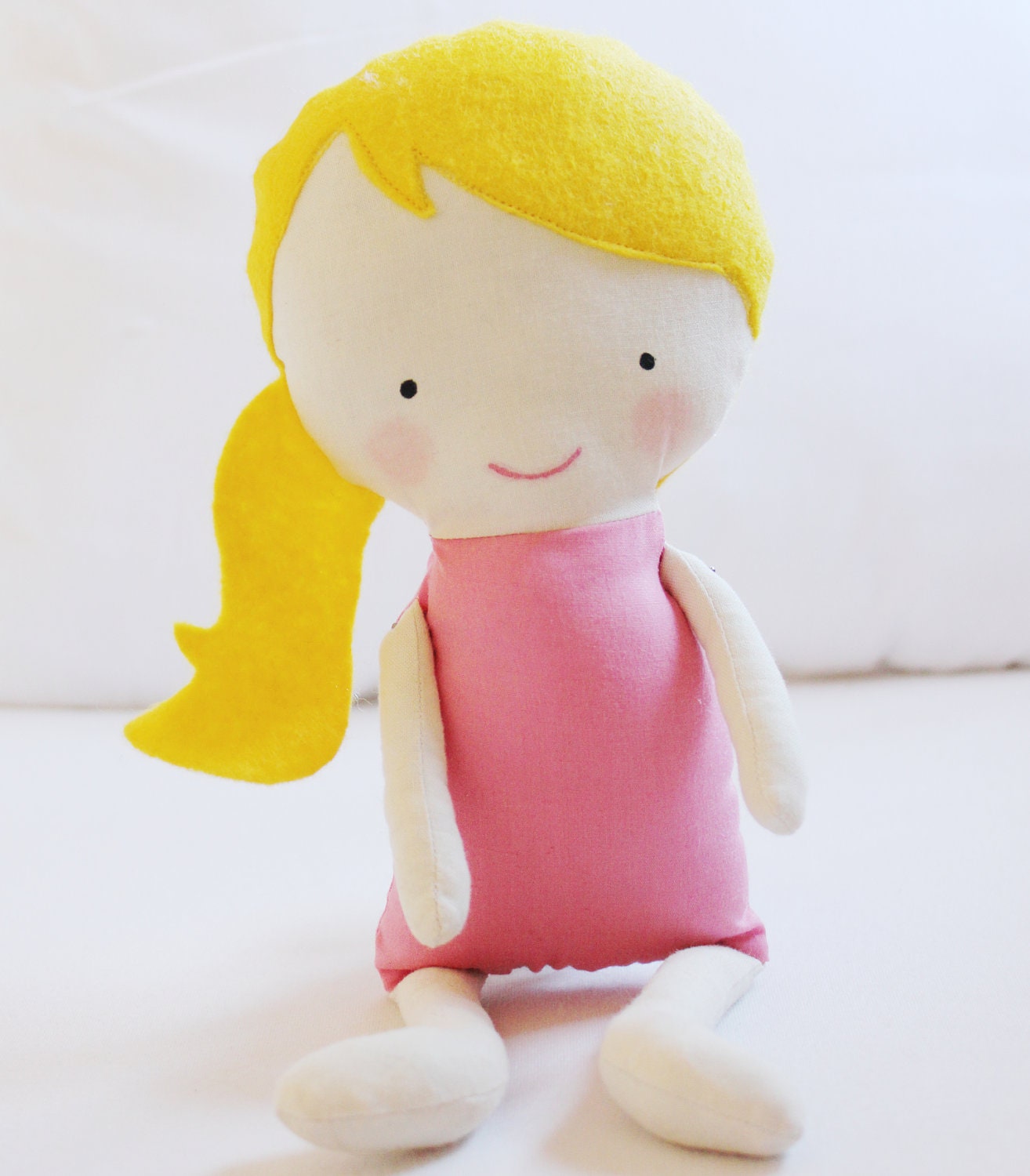 Doll Sewing Pattern Toy Cloth Doll Pattern PDF - Rosie & Lulu