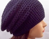 womens hat ladies crochet summer slouch hat girls crochet slouch hat black youth adult 6458