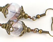 Lantern Hollow Glass Earrings