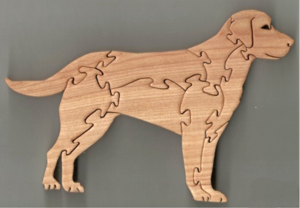 Dog Dachshund Wooden Standup Puzzle